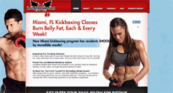 Desktop Screenshot of ilovekickboxing-kendallfl.com